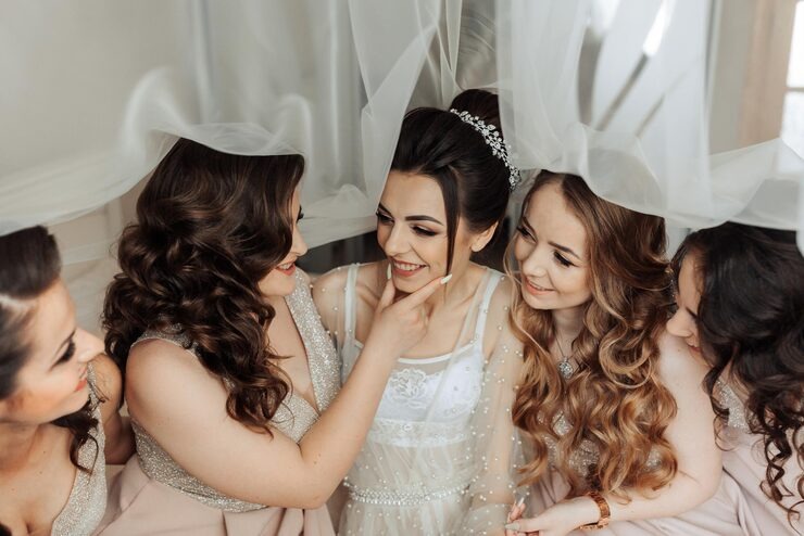 wedding hair and makeup services